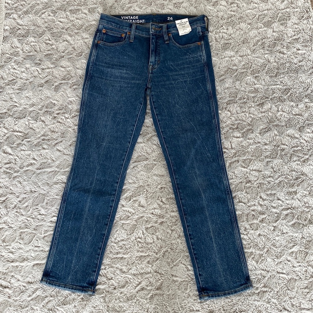 J. Crew vintage slim straight jeans
